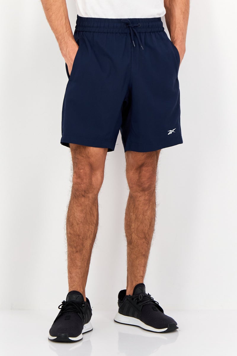 Reebok شورتات تدريب رياضية للرجال، لون كحلي - Image 1