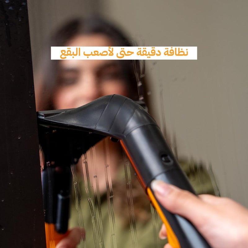 ويكس منظف السجاد والأرائك المحمول من Wix، خزان مياه نظيفة سعة 1.8 لتر، خزان مياه قذرة سعة 0.6 لتر، 380-450 واط، 3 رؤوس تنظيف - Image 4