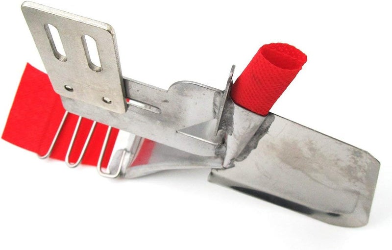 ckpsms Brand - 1SET #KP-123 Sewing Machine Double Fold Clean Finish Top & Bottom Binding Binder Attachment (Tape Size 1-1/2" =38MM) - Image 4