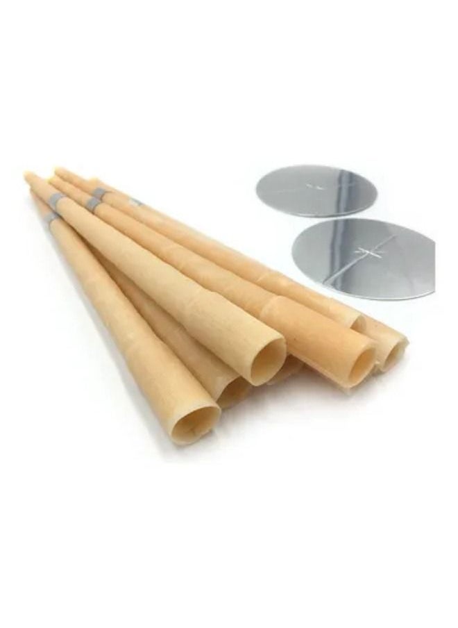 Generic Sconces Aromatherapy Pure Beeswax Ear Wax Candle Kit  - Image 2