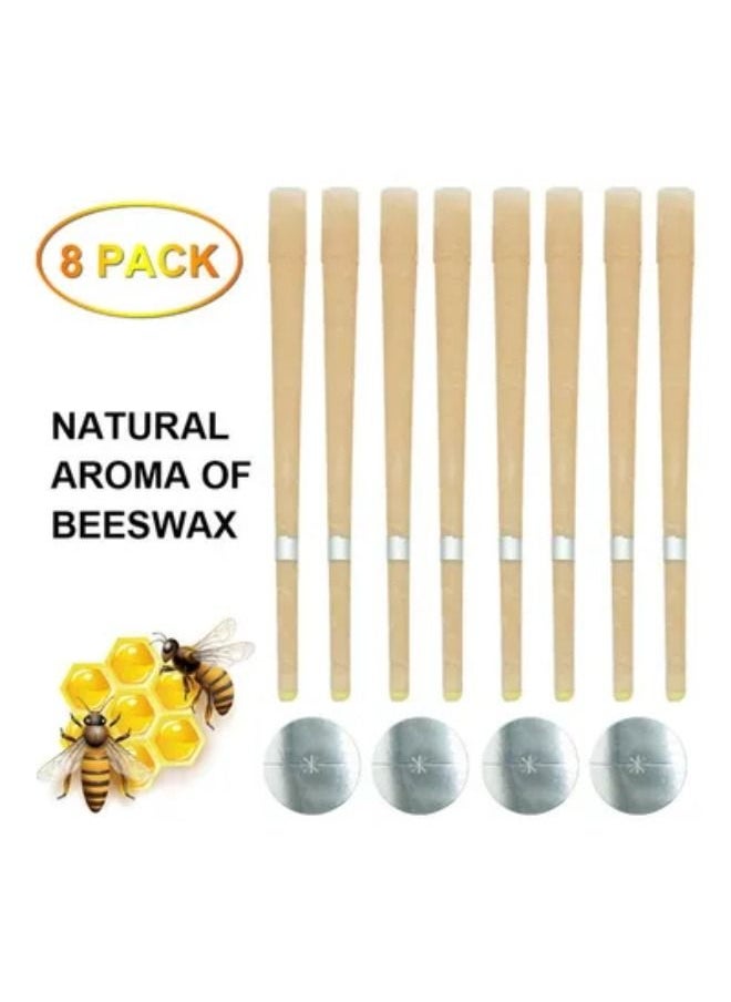 Generic Sconces Aromatherapy Pure Beeswax Ear Wax Candle Kit  - Image 1