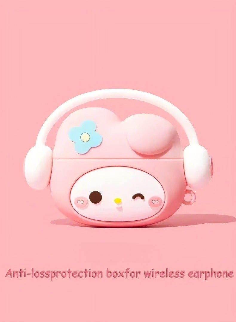 Changer Airpods pro/pro2 Case, Cute Case, with Keychain for Men Women Soft Silicone Protective Cover Case for Airpods pro/pro2 Case, Cute Case - Image 2