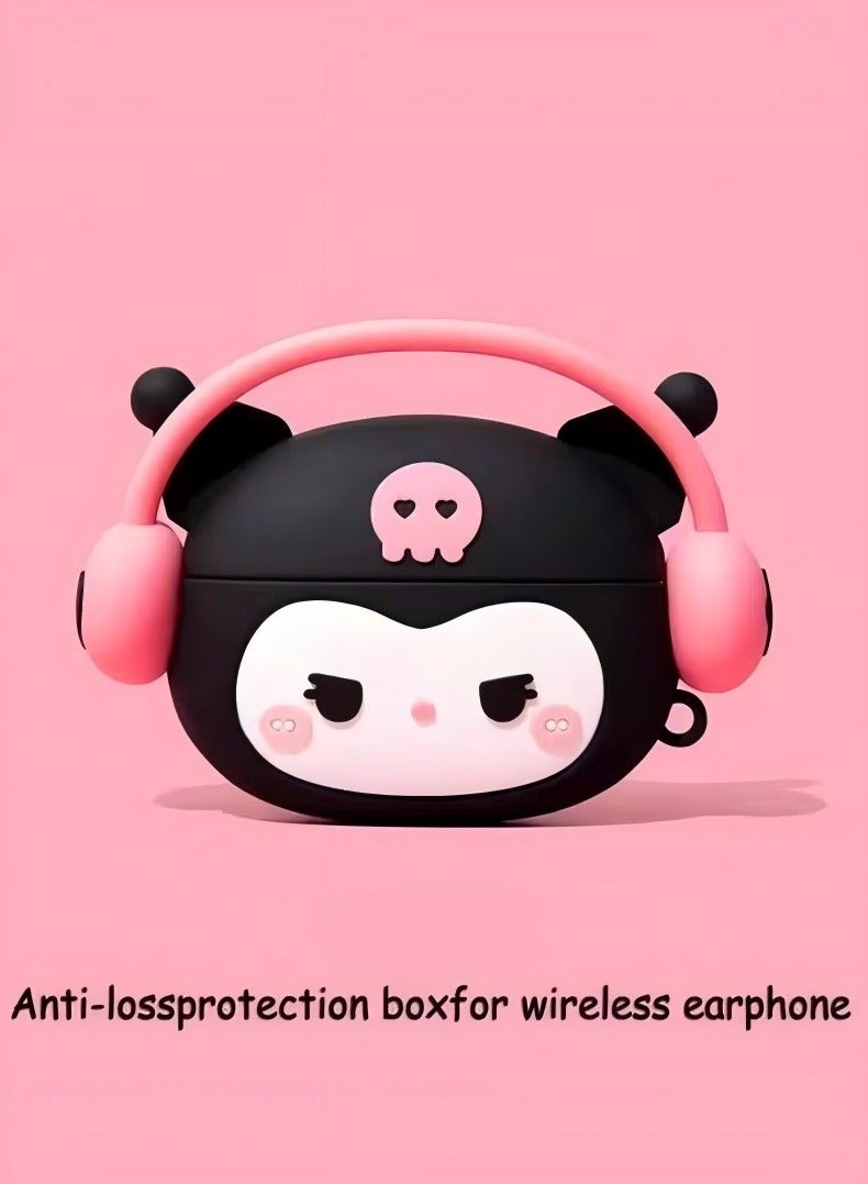 Changer Airpods pro/pro2 Case, Cute Case, with Keychain for Men Women Soft Silicone Protective Cover Case for Airpods pro/pro2 Case, Cute Case - Image 4