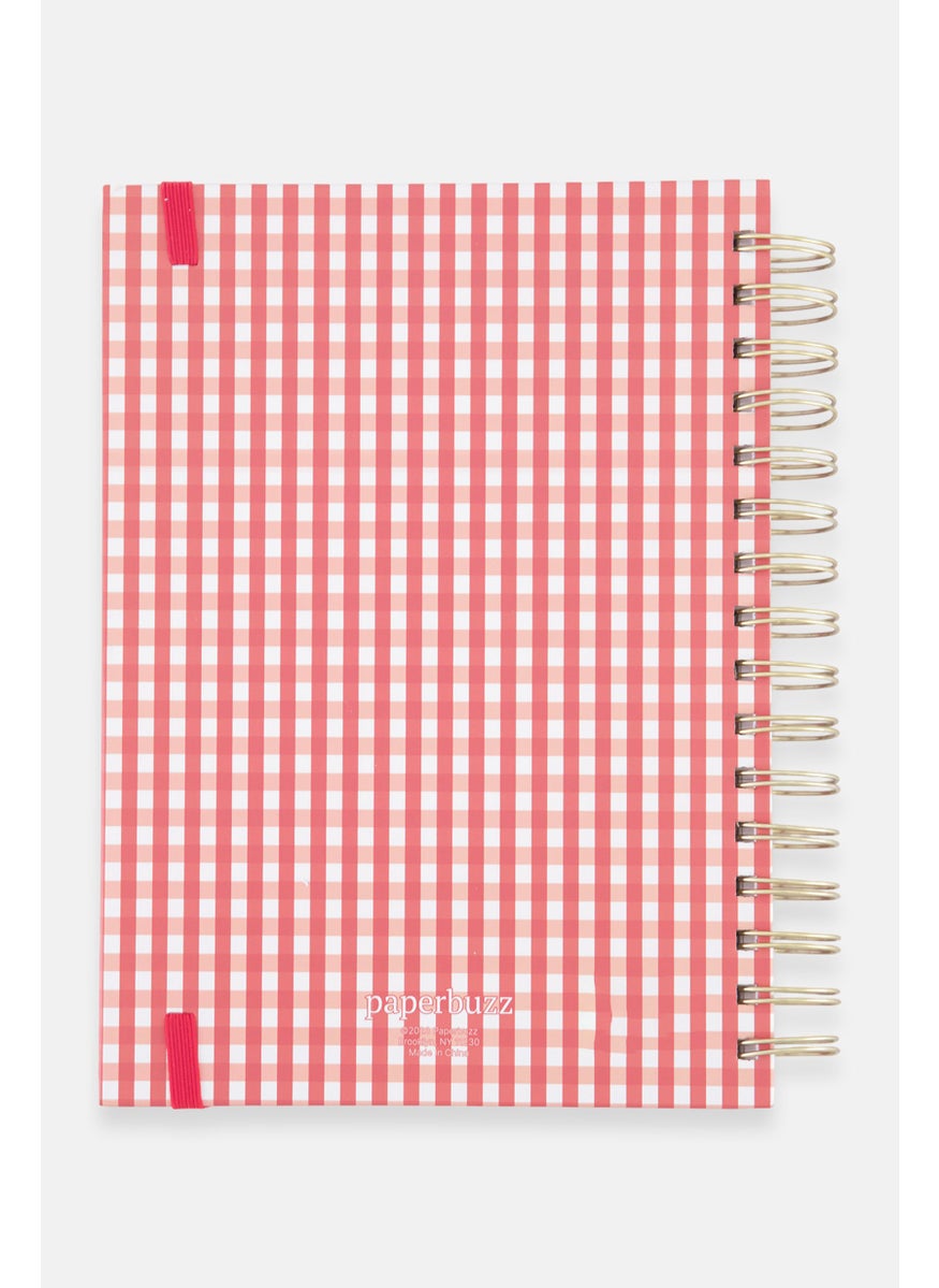 Paperbuzz Graphic Spring Notebook, Red  - Image 2