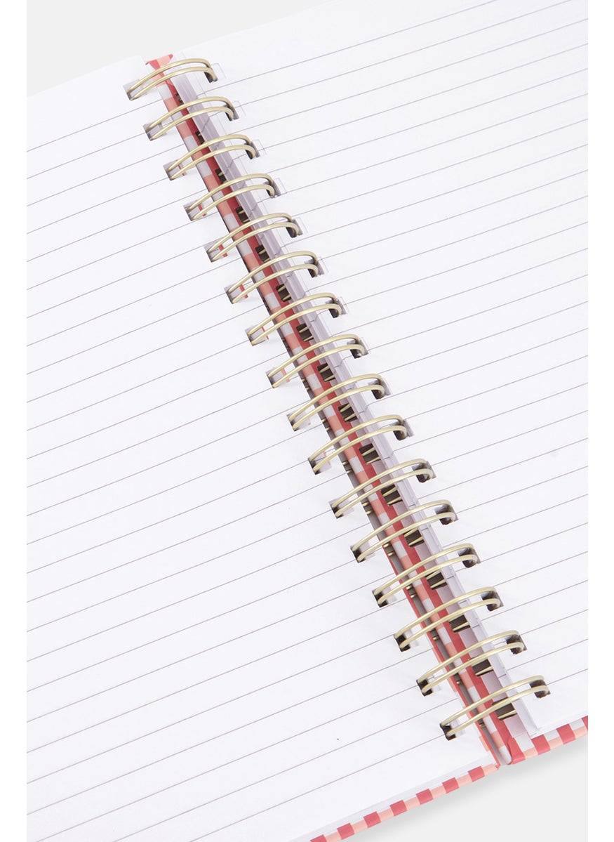 Paperbuzz Graphic Spring Notebook, Red  - Image 3