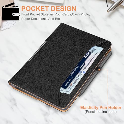 Vakarey for Lenovo Tab Plus Case Multi-Angle Support Cover for Lenovo Tab Plus 11.5 Inch Case with Pen Holder,Black - Image 2