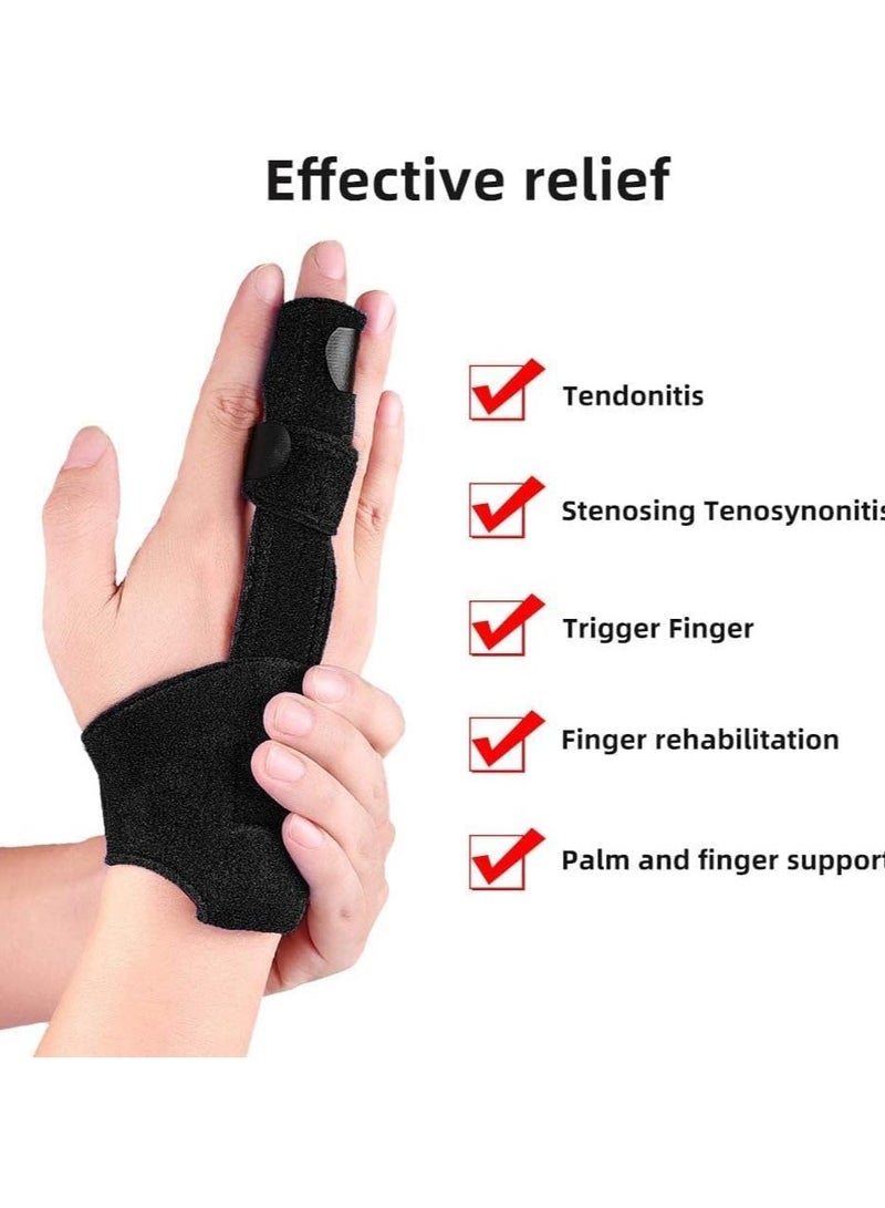 Adjustable Finger Splint, Comfortable Finger Protection, Finger Sprain and Injury Recovery - Image 3