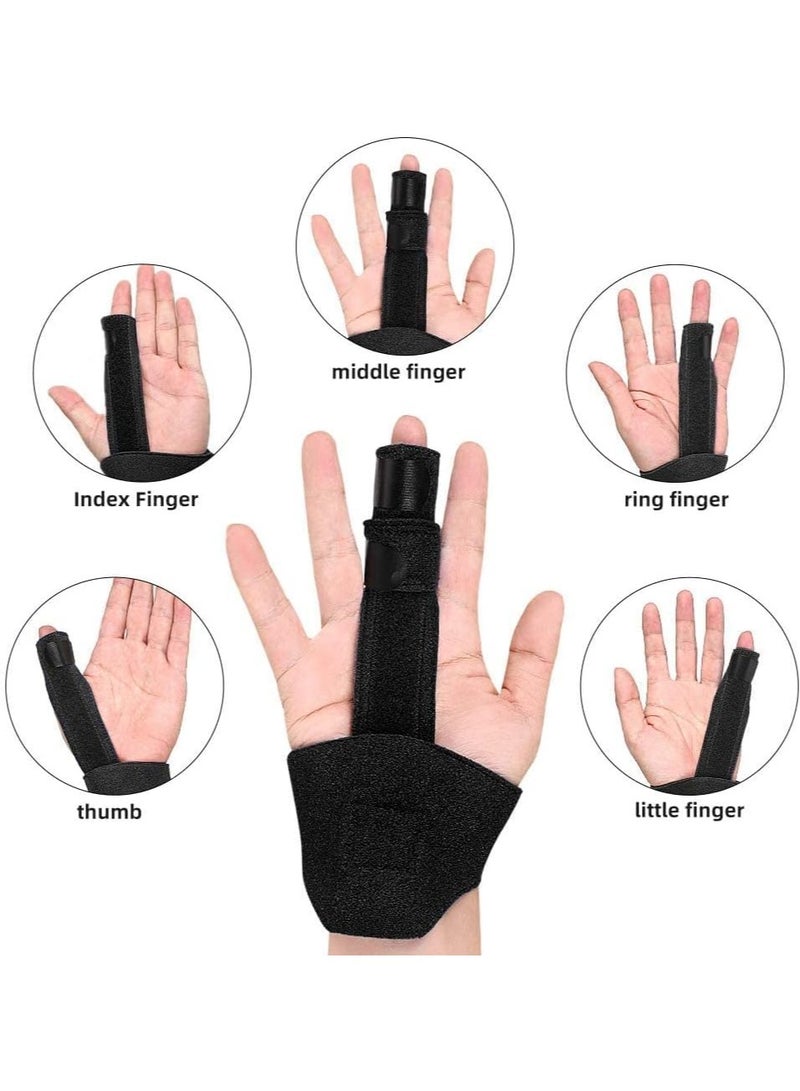 Adjustable Finger Splint, Comfortable Finger Protection, Finger Sprain and Injury Recovery - Image 5