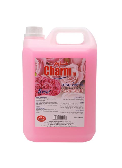 Charmm Anti Bacterial Hand Wash Rose