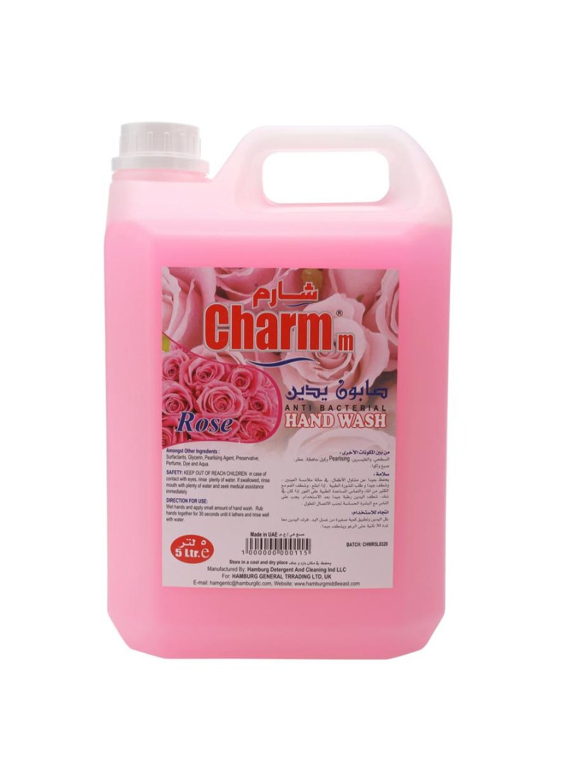 Charmm Anti Bacterial Hand Wash Rose