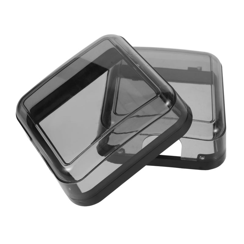 Garneck 2Pcs Self Adhesive Plug Guards Childproof Black Outlet Covers - Image 2