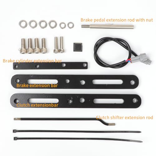 WIKIBB For 2014-2024 Yamaha XVS 950 Bolt and R-Spec Forward Controls Relocation Kits by 150 mm (6") - Image 5