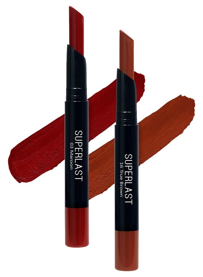ME-ON Superlast Lipstick (Shade 03,16) Matte Finish - Image 2