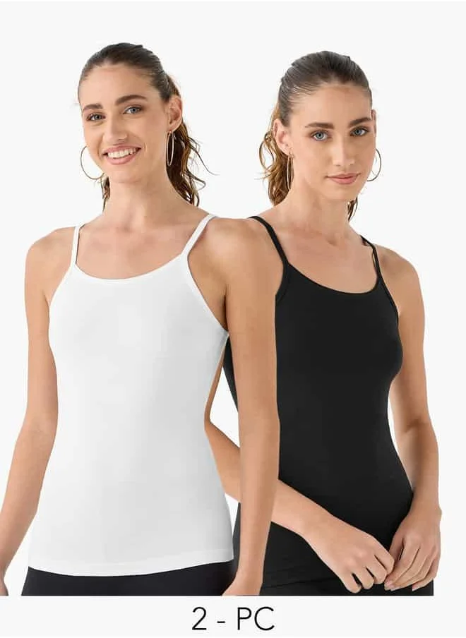 فاف Set of 2 - Ribbed Camisole