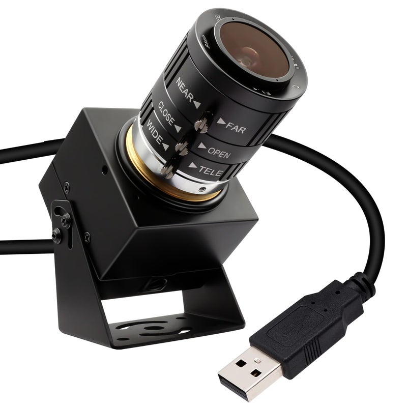 SVPRO USB Camera 1080P 120fps High Speed Camera for Golf Swing Simulator,12MP 4K Webcam with 3X Manual Zoom Lens USB Plug and Play for Computer Laptop Compatible with Windows Linux MacOS Android - Image 1