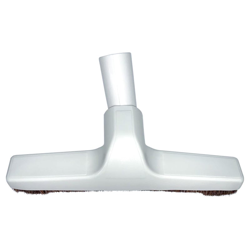 Selgo Hardwood Universal Vacuum Cleaner Floor Brush 1 Â¼ inch (1.25'') (32mm) Inner Diameter with Horse Hair Soft Bristles 10â€ Wide (White - Plastic) - Image 1