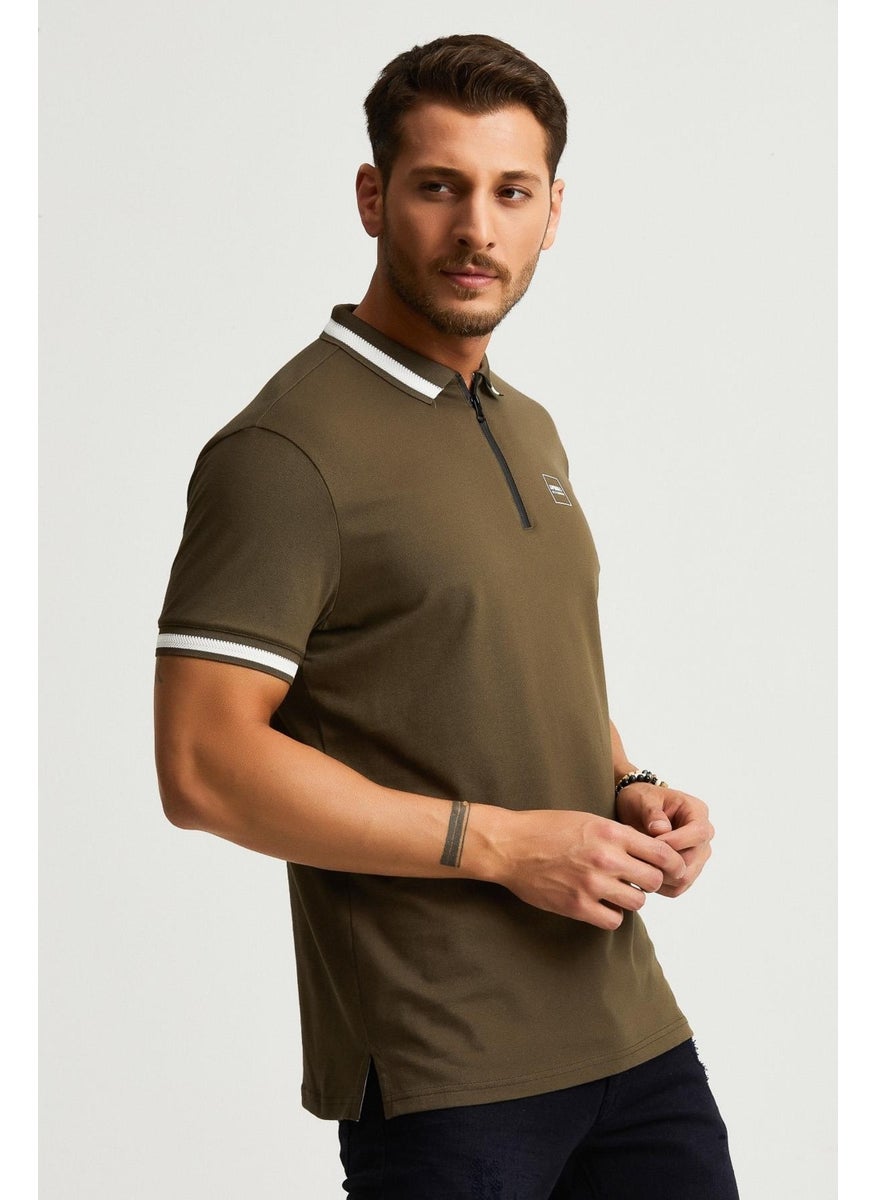 Alexandergardı Zipper Detailed Polo Neck T-Shirt (Barakm) - pzsku/ZCB9E3433AF35B1451B4BZ/45/_/1735286967/04dbbb28-2f81-4eae-9326-26c1d447fab9