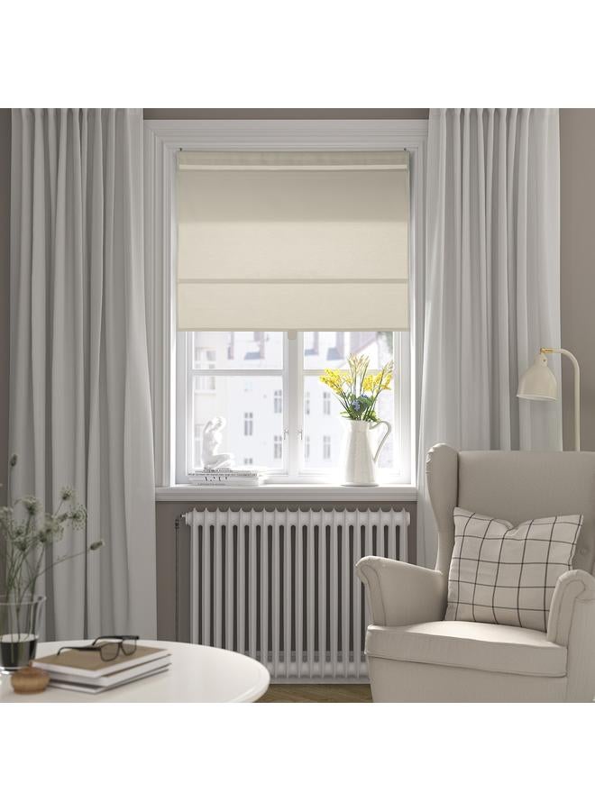 Zaboon Roman Blind, Beige, 80X160 Cm - Image 3