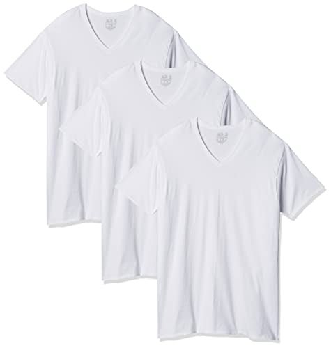 Fruit of the Loom Men's Size Big Tag-Free Underwear & -Undershirts, Tall Man-V Neck-3 Pack, XX-Large - Image 5