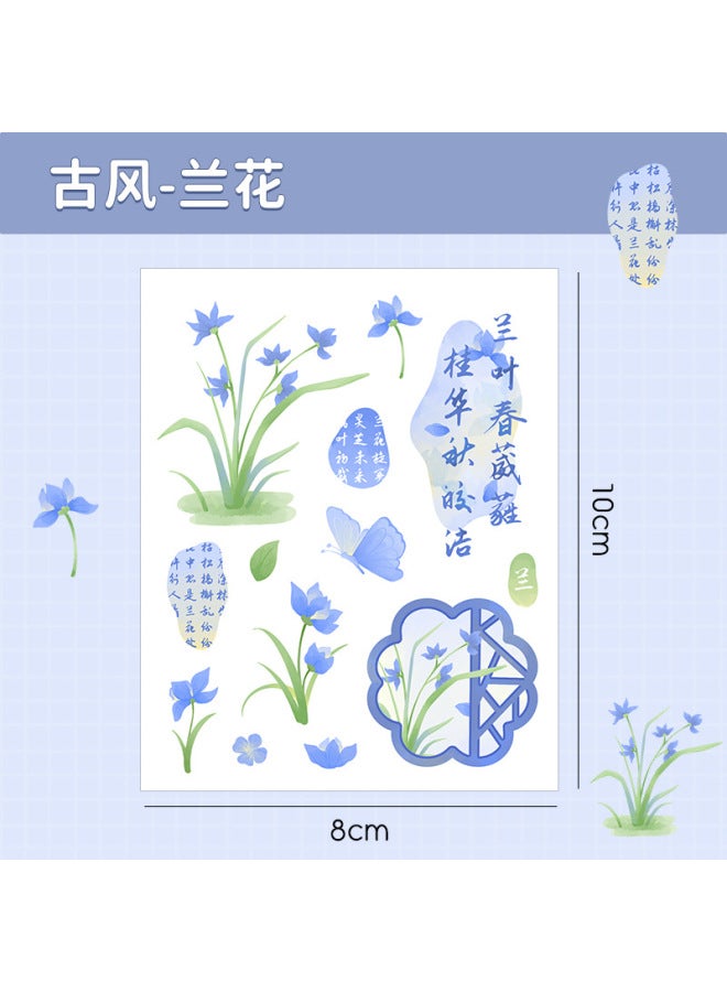 HELPS Creative Cartoon Stickers For Students Cute Pet Waterproof Self-adhesive Diy Handbook Stickers Water Cup Mobile Phone Case Decorative Stickers - Image 1