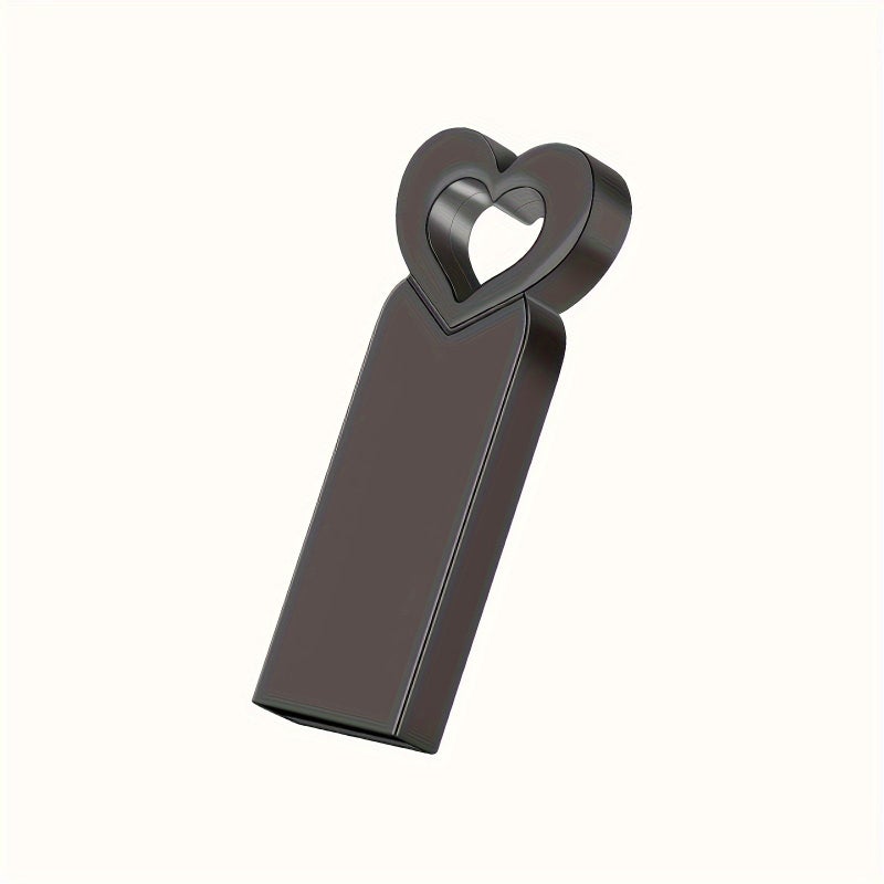 High Speed Mini Metal USB Drive 128MB Black Small Capacity Portable Storage Cute Exquisite Gift for Valentine Day Thanksgiving Wedding Commemoration Commercial Bidding - Image 4