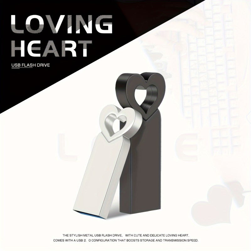 High Speed Mini Metal USB Drive 128MB Black Small Capacity Portable Storage Cute Exquisite Gift for Valentine Day Thanksgiving Wedding Commemoration Commercial Bidding - Image 5