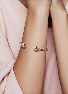 PANDORA PANDORA Jewelry Open Bangle Rose Bracelet 586477  - Image 4