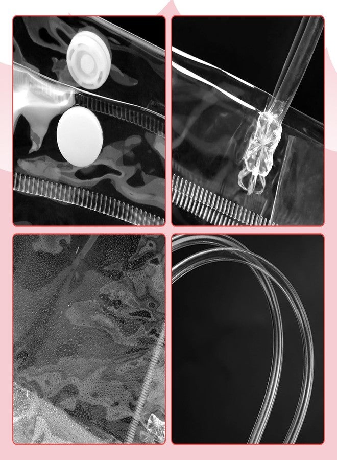 BadenBach 15 PCS Clear Gift Bags with Handles,6.89" x 6.89" x 3.54",Plastic Clear Gift Bags Clear Goodie Bags Clear Favor Small Tote Bags for Wedding Birthday Baby Shower Party Halloween Christmas - Image 3