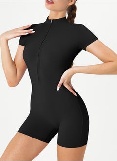 General Short Sleeve Jumpsuits Sport Short Romper Women  - Image 3