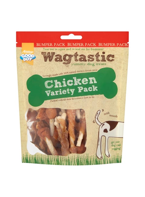 Wagtastic Chicken Variety Pack 320g