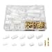 ZNDAW 432PCS Electrical Wire Connectors Kit 28mm 2 3 4 6 9 Pin Male Female Socket Plug Housing Terminals Pin Header Crimp Wire Terminals Connector for Motorcycle Car Bike Boat - Image 2