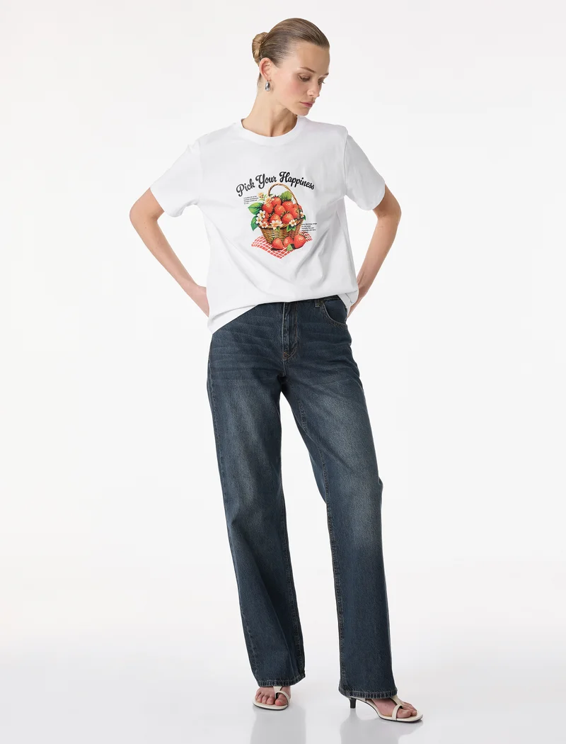 كوتون Printed T-Shirt