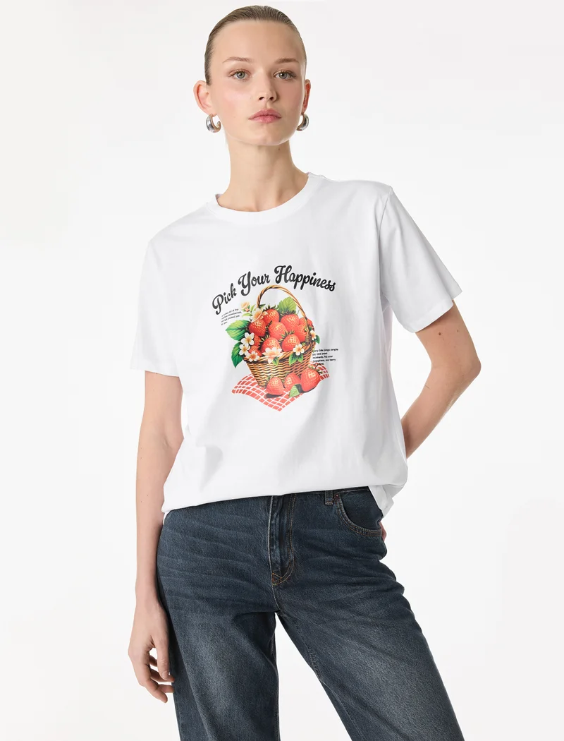 كوتون Printed T-Shirt