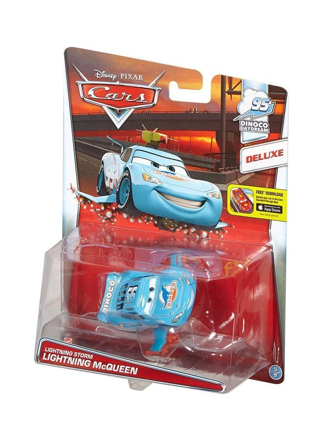 NIBEMINENT Pixar Cars Lightning Storm Mcqueen Die-cast Vehicle DKV54 6.68x16.51x21.59cm  - Image 4