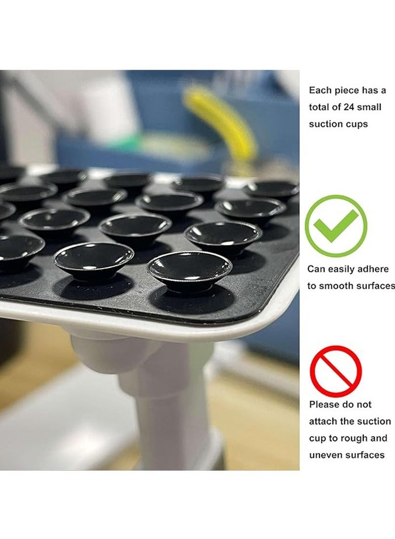 14 Pcs Adhesive Silicone Suction Phone Case, Multipurpose Non Slip Phone Suction Cup, Universal Phone Sticky Grip, Suitable for Mirror Bathroom Home Kitchen  - Image 5