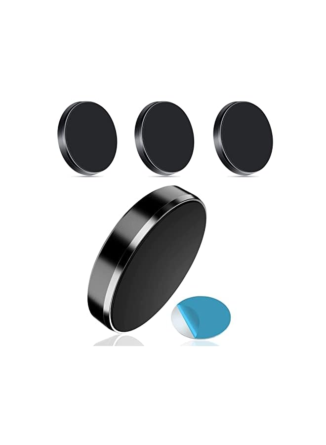 Zaboon Phone Holder, 4 Pack Universal Magnetic Phone Car Mount for Dashboard Magnetic Car Phone Holder with Metal Plates and Adhesive Sticker for iPhone 13/14/Pro/Pro Max Huawei Samsung Smartphones - Image 1