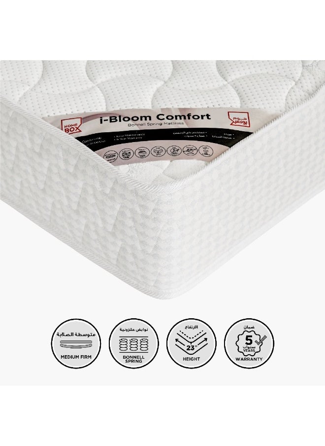 Home Box iBloom Twin Comfort Medium Firm Bonnell Spring Mattress 200 x 23 x 120 cm  - Image 4