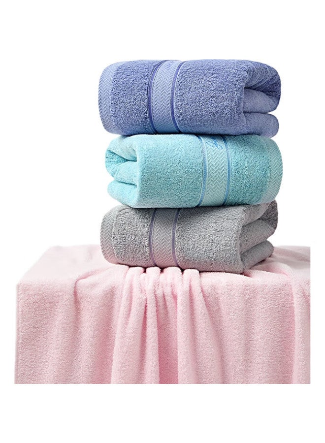 Grace Bath Towel, 100% Pure Cotton, Extra Large And Thick, 7A Antibacterial, Highly Absorbent, Quick-Drying, Adult Size 400G, Green - Image 1