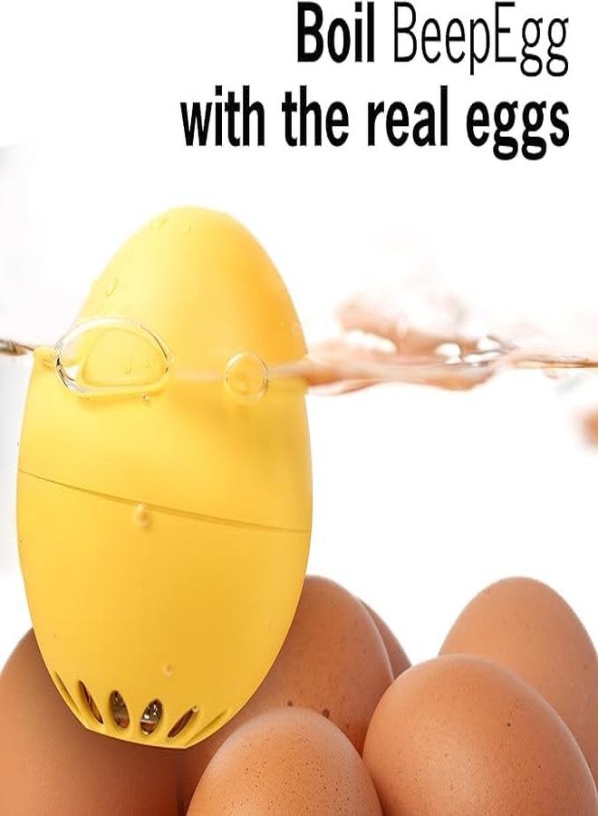 BeepEgg Basic Nightblue - Egg Timer for Boiling Eggs - Musical Egg Cooker for Soft, Medium, Hard Eggs - Food Safe - Singing Floating Egg Timer - Egg Cooker for 3 Levels of Doneness - Brainstream - Image 5