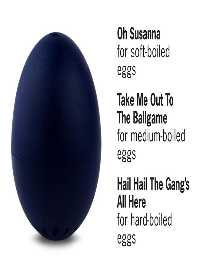 BeepEgg Basic Nightblue - Egg Timer for Boiling Eggs - Musical Egg Cooker for Soft, Medium, Hard Eggs - Food Safe - Singing Floating Egg Timer - Egg Cooker for 3 Levels of Doneness - Brainstream - Image 2