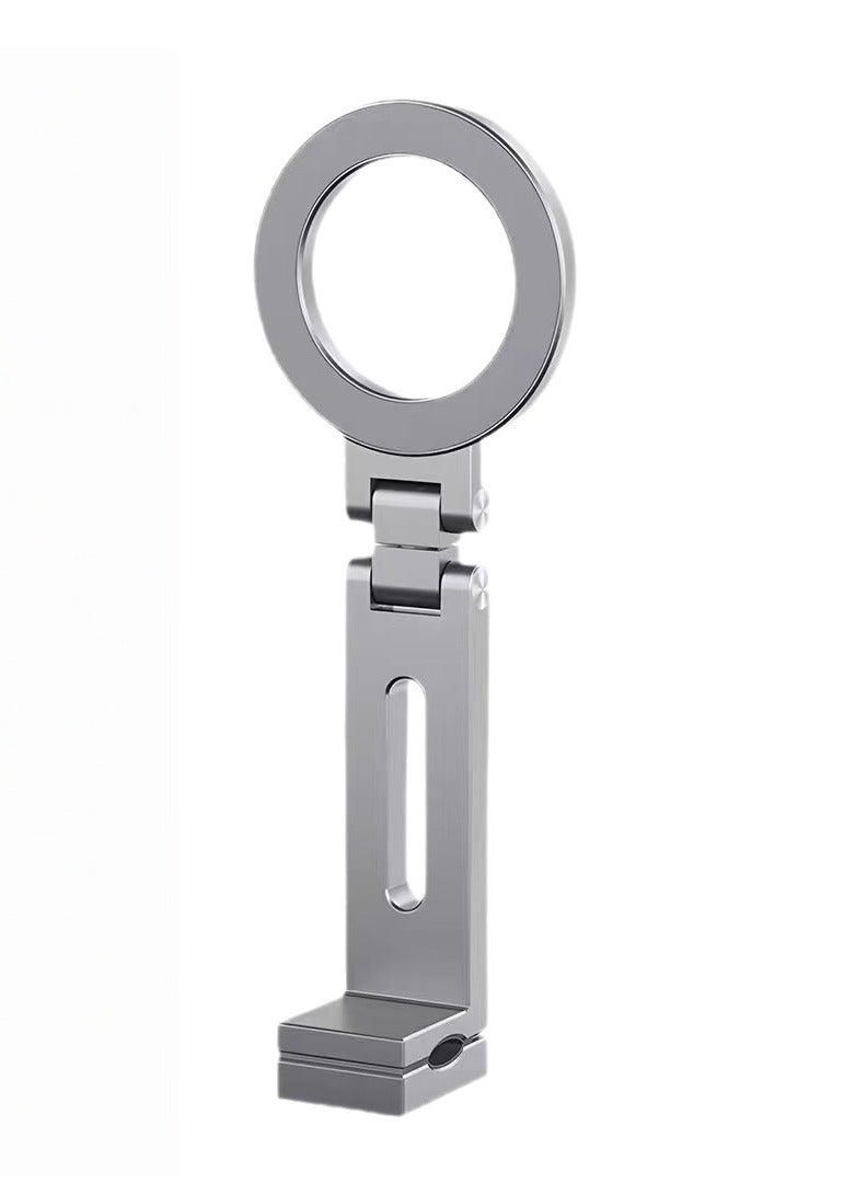 حامل هاتف MagSafe قابل للطي والمحمول للطائرة، قابل للدوران 360 درجة، أساسيات السفر، مناسب لـ MagSafe، متوافق مع iPhone 16 Pro Max وiPhone 15/14/13 Series S25 Ultra - Image 1