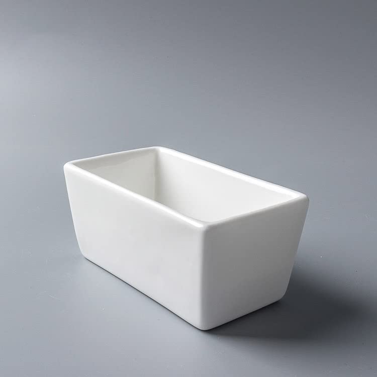 123Arts 2pcs White Ceramic Sugar Packet Holders Tea Bag Bowls - Image 5