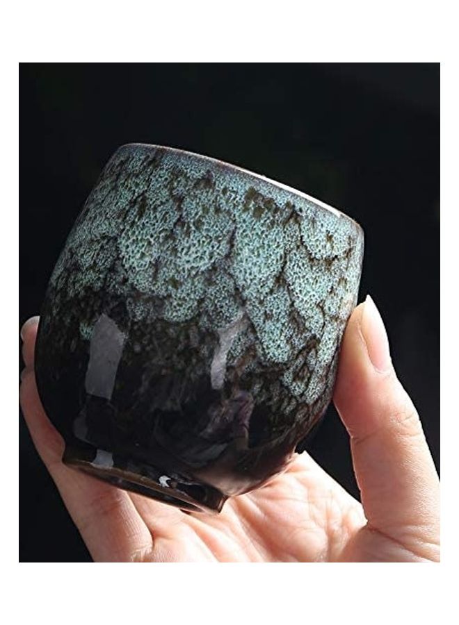 اليشمك مجموعة من أكواب قهوة بطبقة مزدوجة من قطعتين متعدد الألوان - Image 4