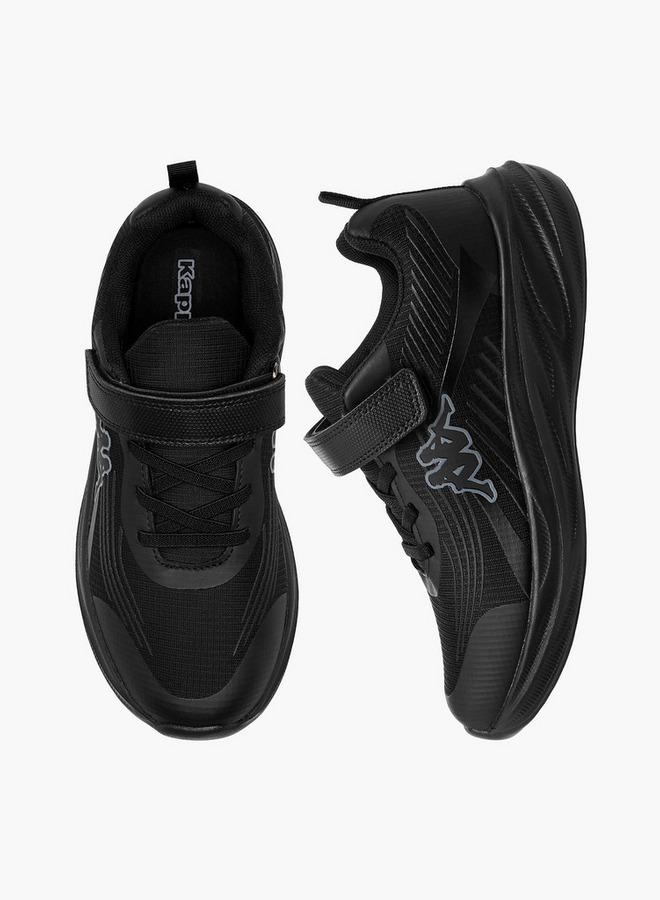 Kappa Unisex Logo Print Hook and Loop Sports Shoes - Image 1