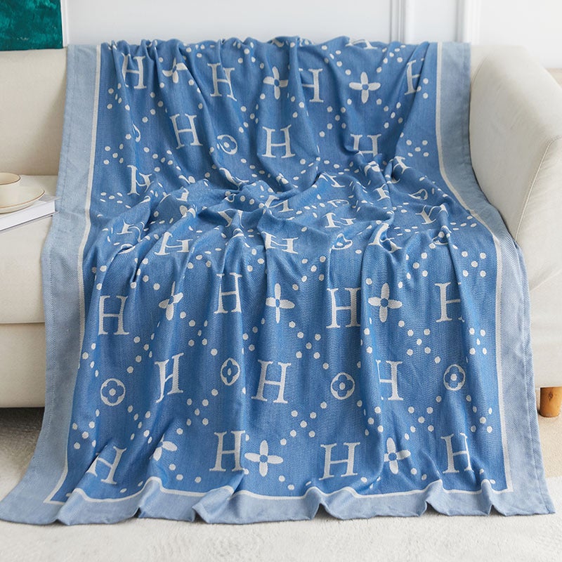 Generic Summer quilts blanket blanket nap blanket custom first class aviation blanket aircraft blanket air conditioning nap blanket  - Image 5