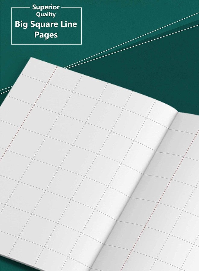 TARGET PUBLICATIONS Big Maths Square Ruled Notebooks | Square 1 inch | 172 Pages A5 Size | Soft Brown Cover | 18 cm x 24 cm Approx | Maths Notebook for Exercise and Practice | Pack of 8 Books | GSM 57 - Image 5