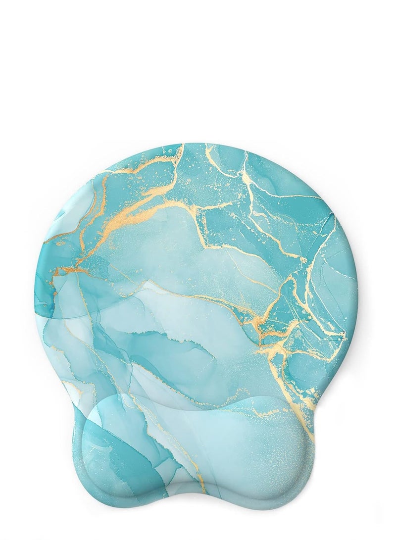 general Ergonomic Gel Mouse Pad with Wrist Rest, Comfortable Laptop Computer Mouse Pad with Wrist Rest - Image 1