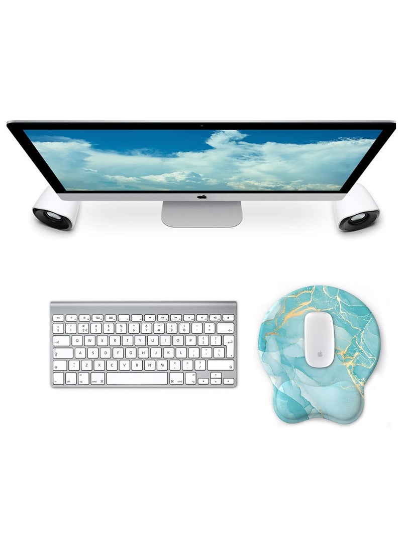 general Ergonomic Gel Mouse Pad with Wrist Rest, Comfortable Laptop Computer Mouse Pad with Wrist Rest - Image 2