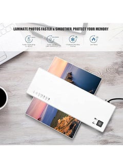 DMG TECH Laminator Laminator Machine With Hot And Cold Settings And 15 Pouches 4 In 1 A4 Laminator With Paper Trimmer And Corner Rounder 9 Inches Personal Laminator For Home School Office  - Image 4