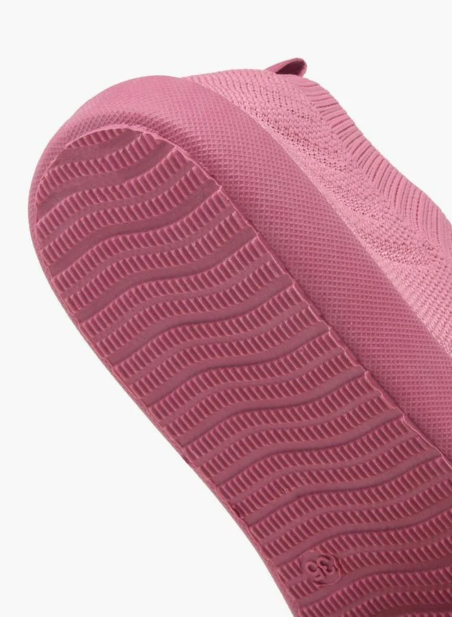 Oaklan by Shoexpress Girls Textured Slip-On Sports Shoes